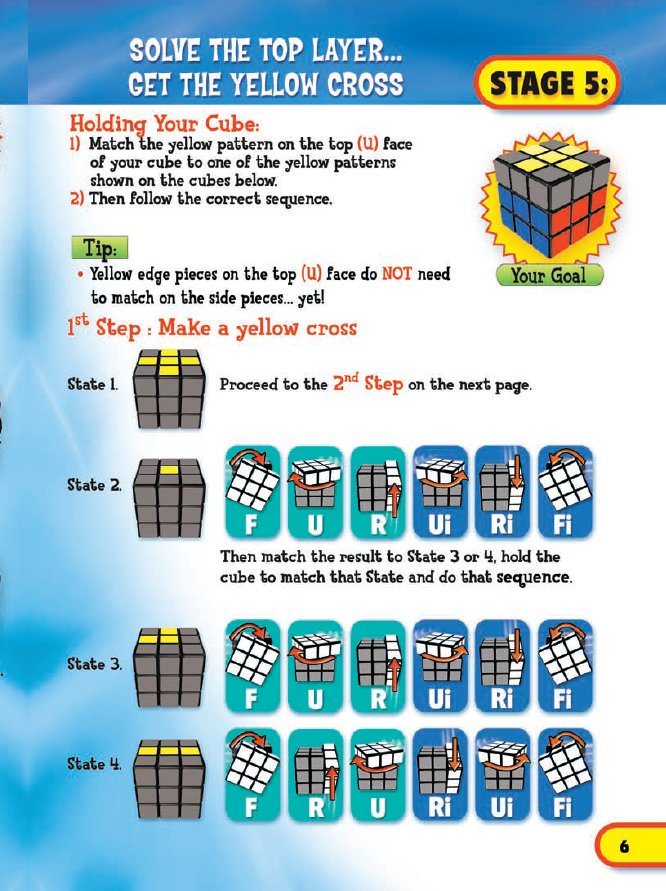 rubik cube solutions formula
